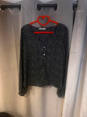 Blouse à pois