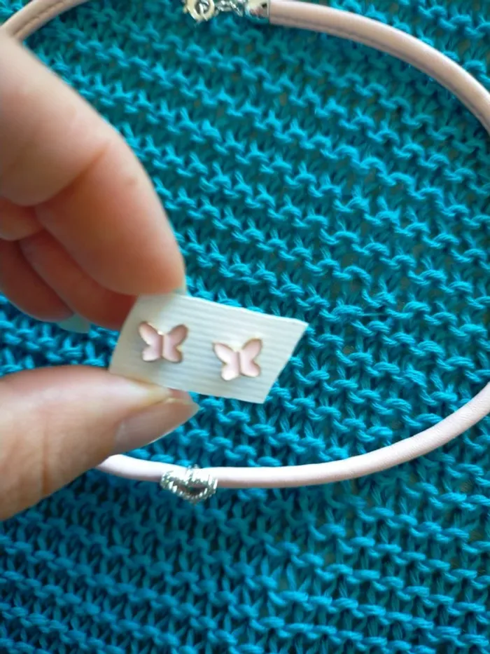 Ensemble collier boucles d'oreilles - photo numéro 3