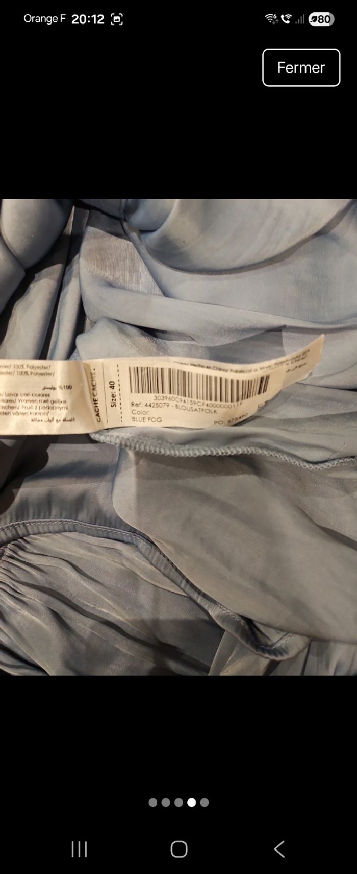 Blouse cache cache - photo numéro 4