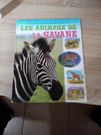 Livres Les animaux de la savane