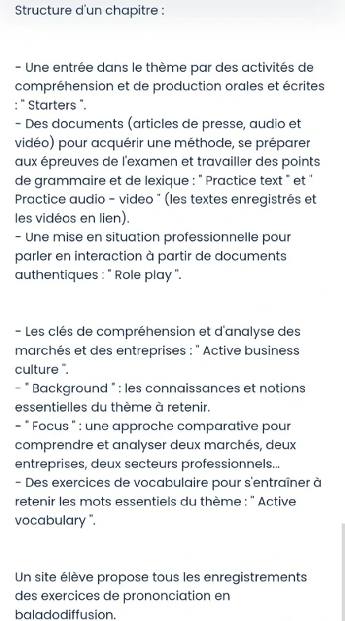 BTS Anglais : Active Business Culture - photo numéro 4