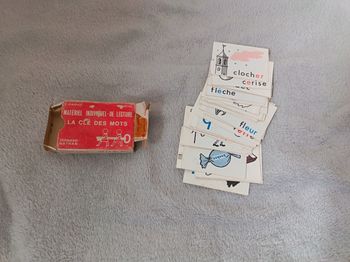 Ancien Jeu Éducatif "La Clé des Mots" - Fernand Nathan - Vintage