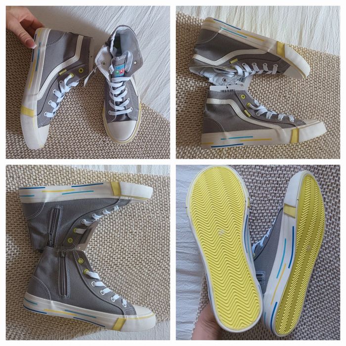 Jolie paire de tennis montantes 36 neuves avec étiquettes 🏷