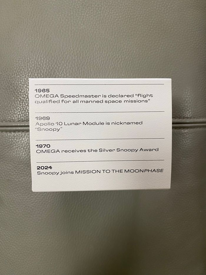 Montre Omega x Swatch Speedmaster Moonswatch - photo numéro 6