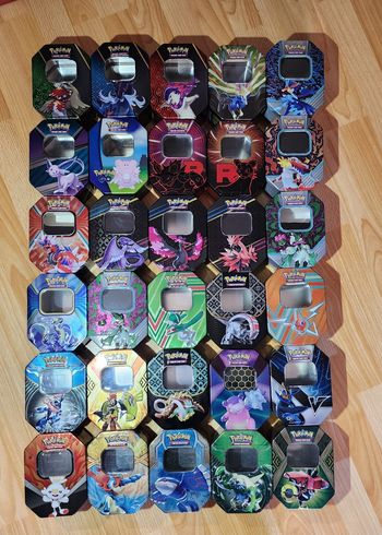  Boîtes métal Pokémon (Pokébox) a l'unité – Plusieurs modèles dispo