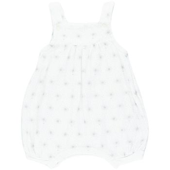 Combinaison courte 1 mois en coton bio Petit Bateau