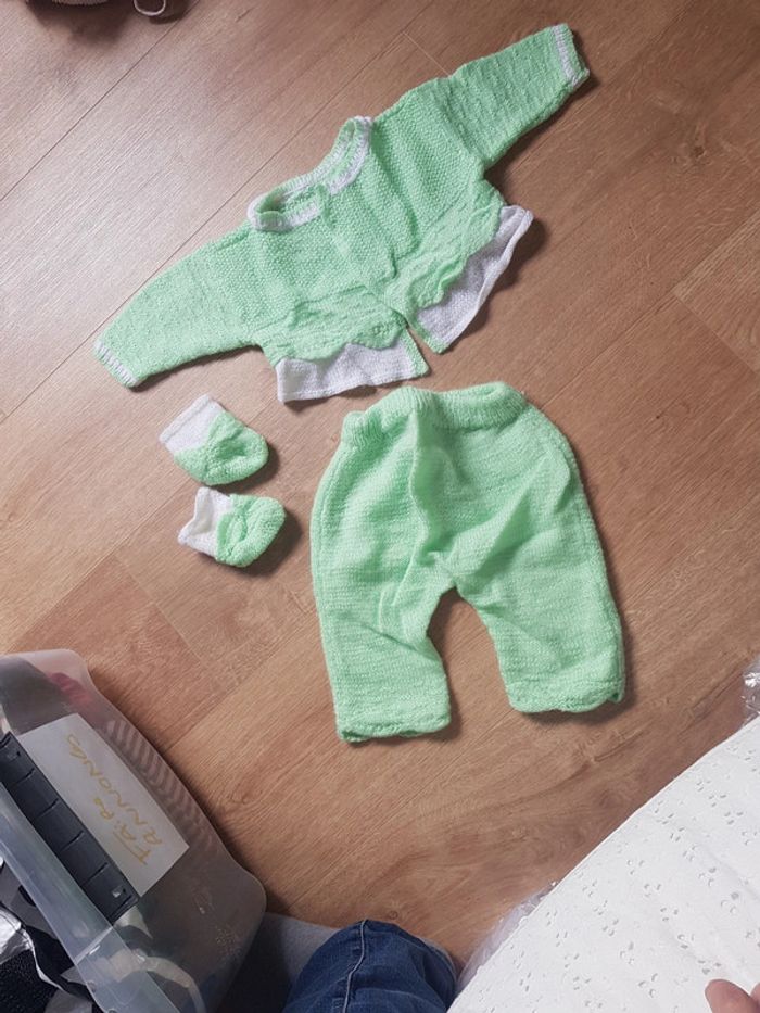 Ensemble tricot bb - photo numéro 2