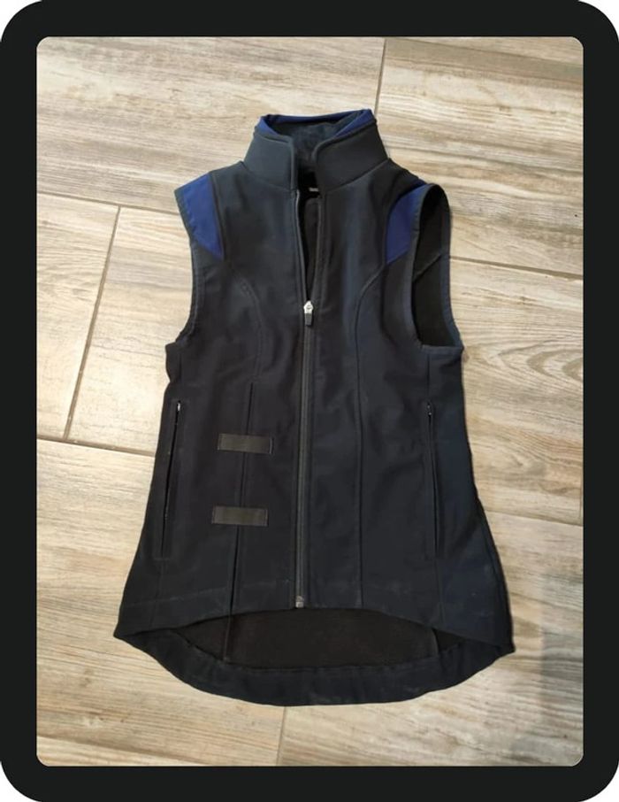 Gilet sans manche équitation enfant Elite Taille L