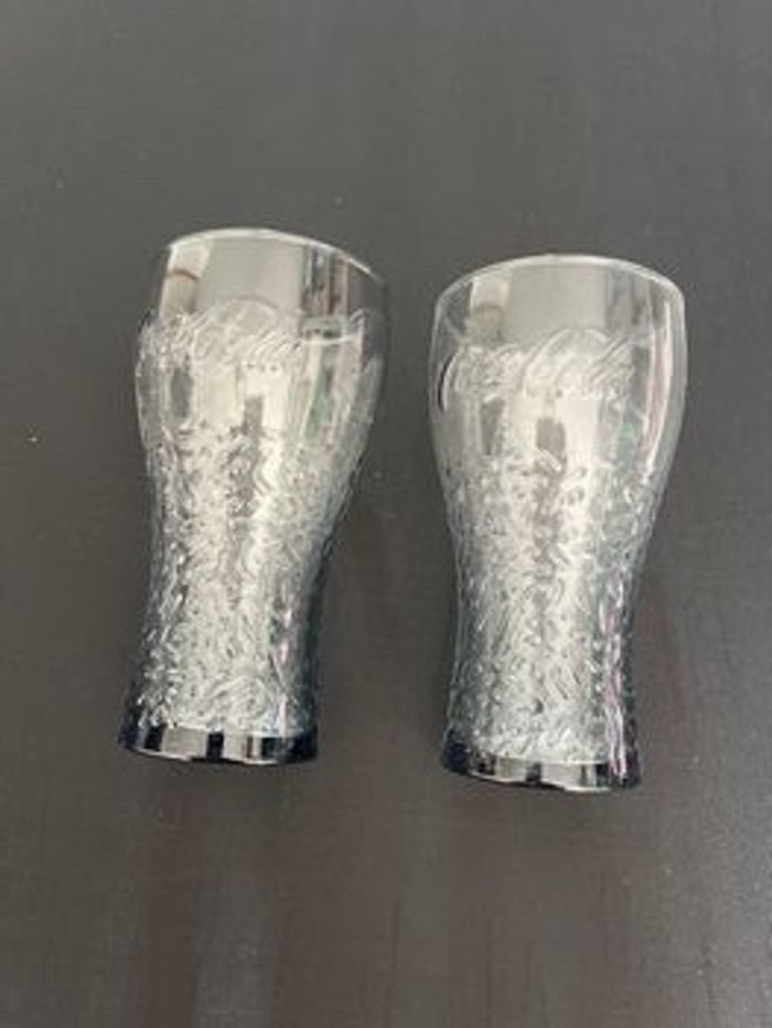 Lot de 2 verres coca