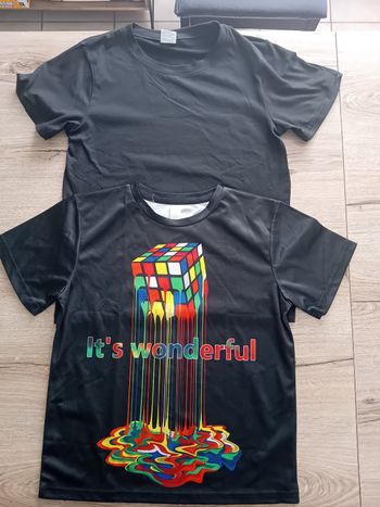 Lot 2 tee-shirts 12 ans