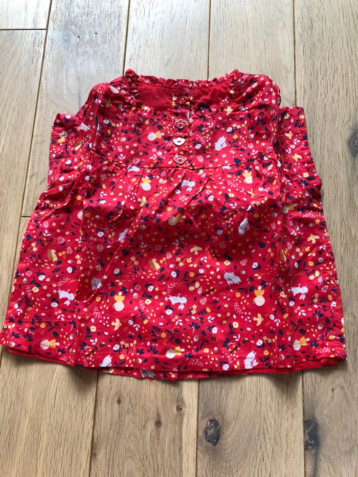 Blouse sergent major manches courtes 9 mois