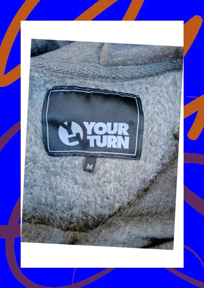 Pull à capuche M Your Turn - photo numéro 2