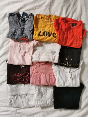 Lot de 12 t-shirts