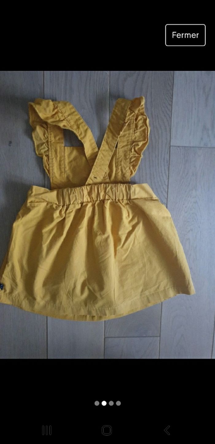 Petite robe jaune 12 mois - photo numéro 2