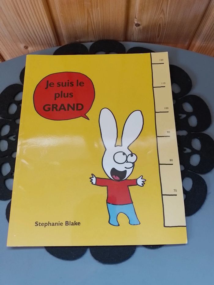 Livre je suis le plus grand
