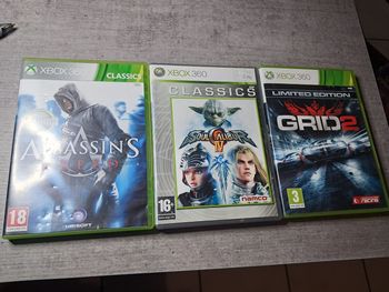 Lot de.3 jeux.video xb360