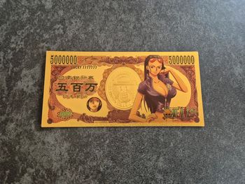 Billet OR à collectionner Onepiece