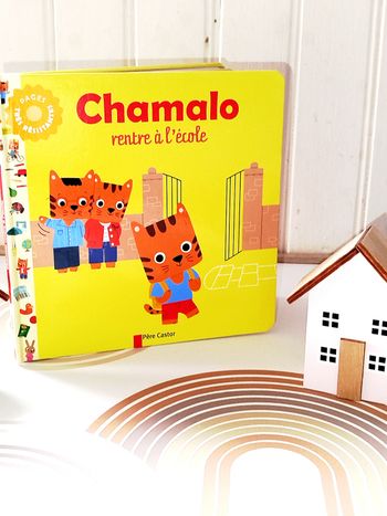 📚 Flammarion Livre Chamalo rentre à l'école
