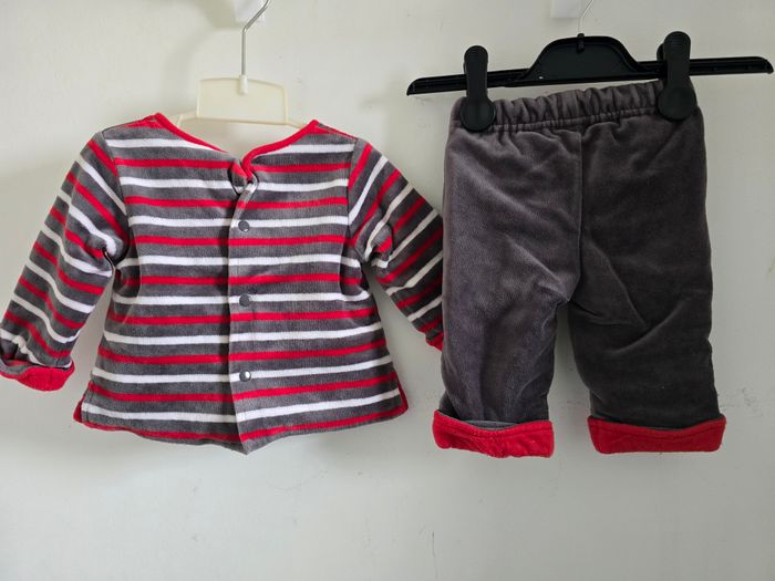 🍼 Lot Bébé 3 Mois - Gigoteuse DPAM & Pyjama type polaire - photo numéro 7