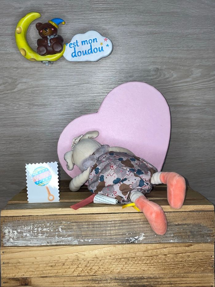 MR364 doudou souris 🐭 moulin Roty - photo numéro 2