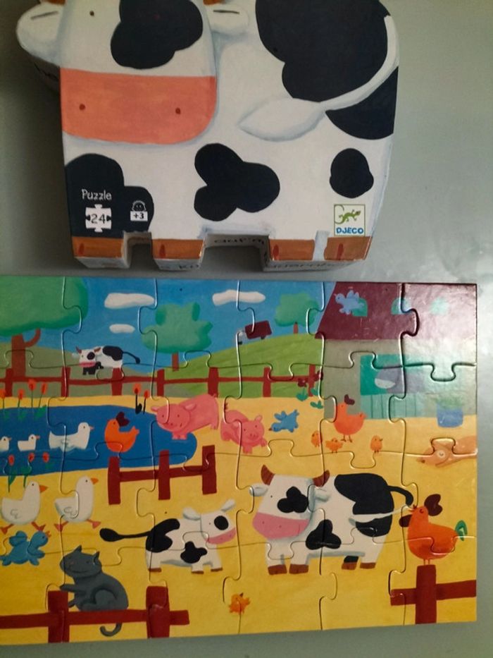 Puzzle thème de la ferme