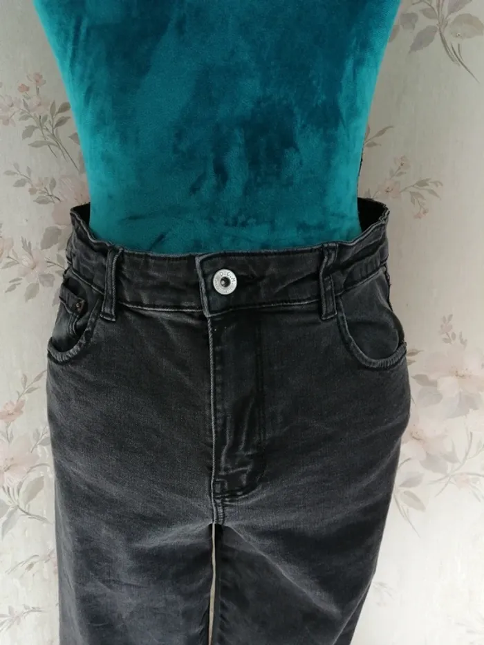 Jeans noir skinny high waist / don't call me jennyfer / (42) - photo numéro 3