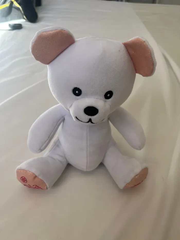 Peluche ours blanc - photo numéro 3