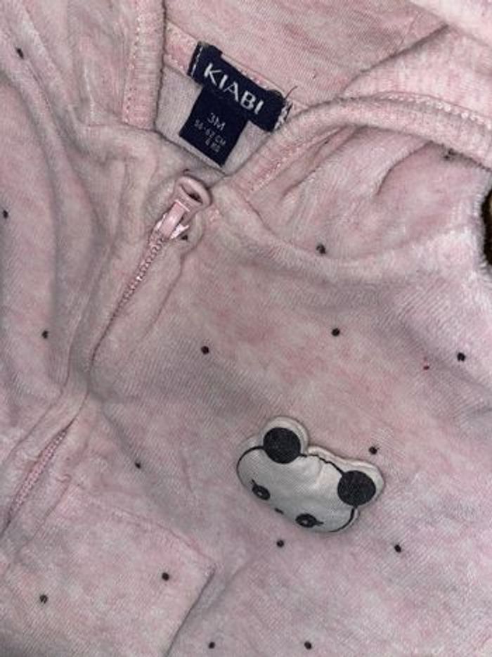 Ensemble panda fille kiabi 3 mois - photo numéro 4