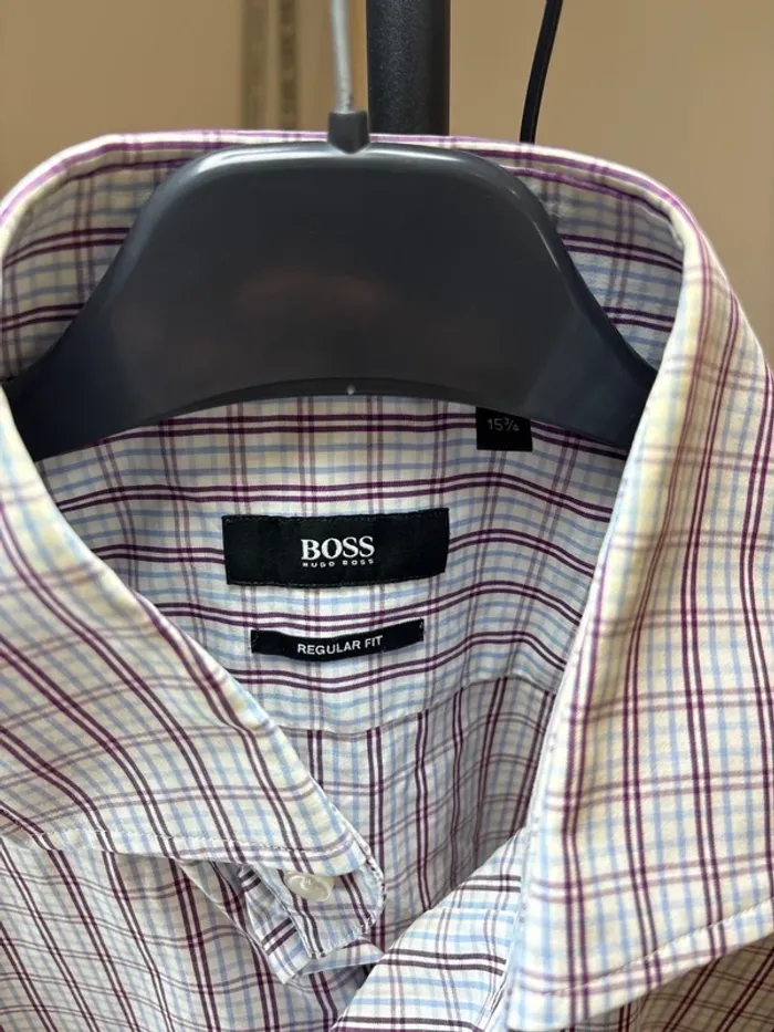Chemise à manche longue pour homme Hugo Boss taille 40 15 3/4 - photo numéro 2