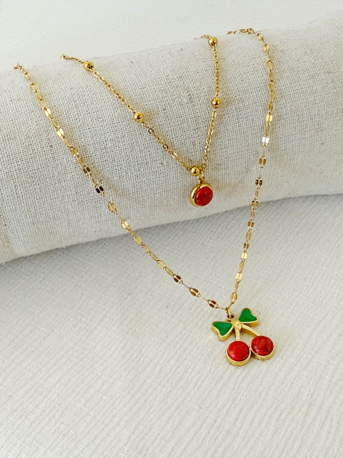 Collier Double Sandra - photo numéro 2