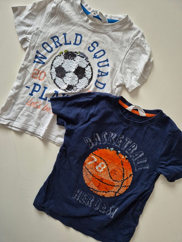 👦 T-shirts × 2 - photo numéro 2