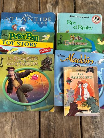 lot livres disney