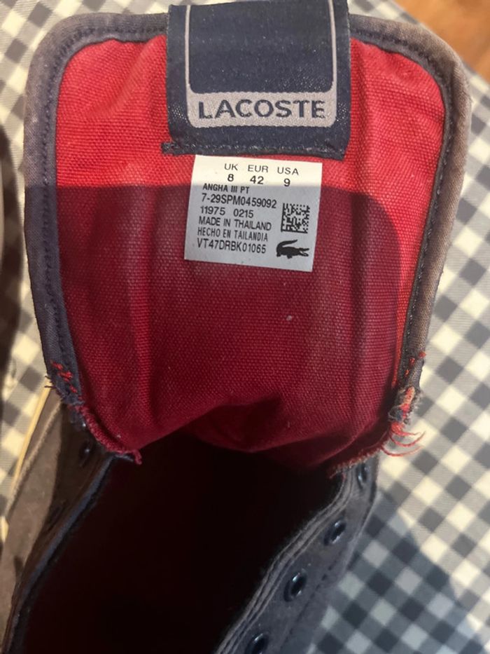 Basket homme Lacoste - photo numéro 8