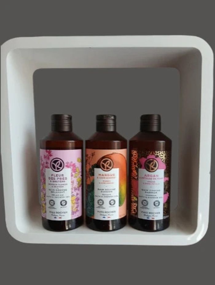 3 Bains Douches 400 ml Yves Rocher