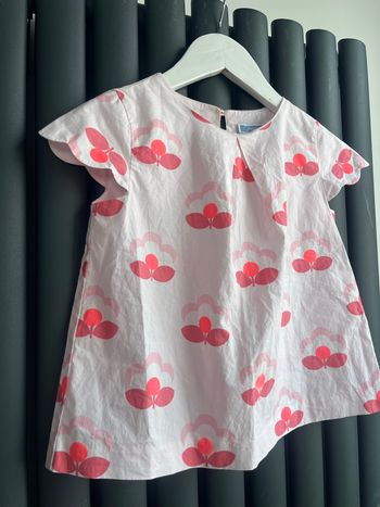 Sublime blouse rose jacadi lotus  6 ans 