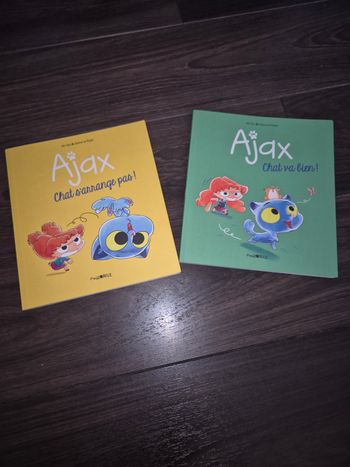 📚 Lot de 2 BD – Ajax (tomes 1 & 2)