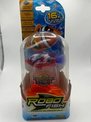 Poisson  Robo Fish rechargeable + chargeur Zuru (neuf, pas Vinted Go)