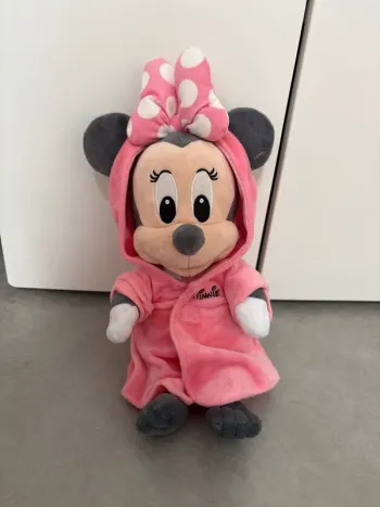 Peluche Minnie bain