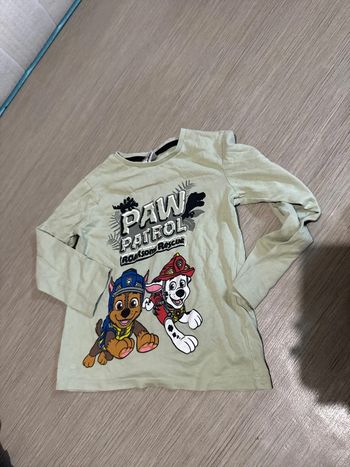 Ter shirt manche longue paw patrol 8 ans