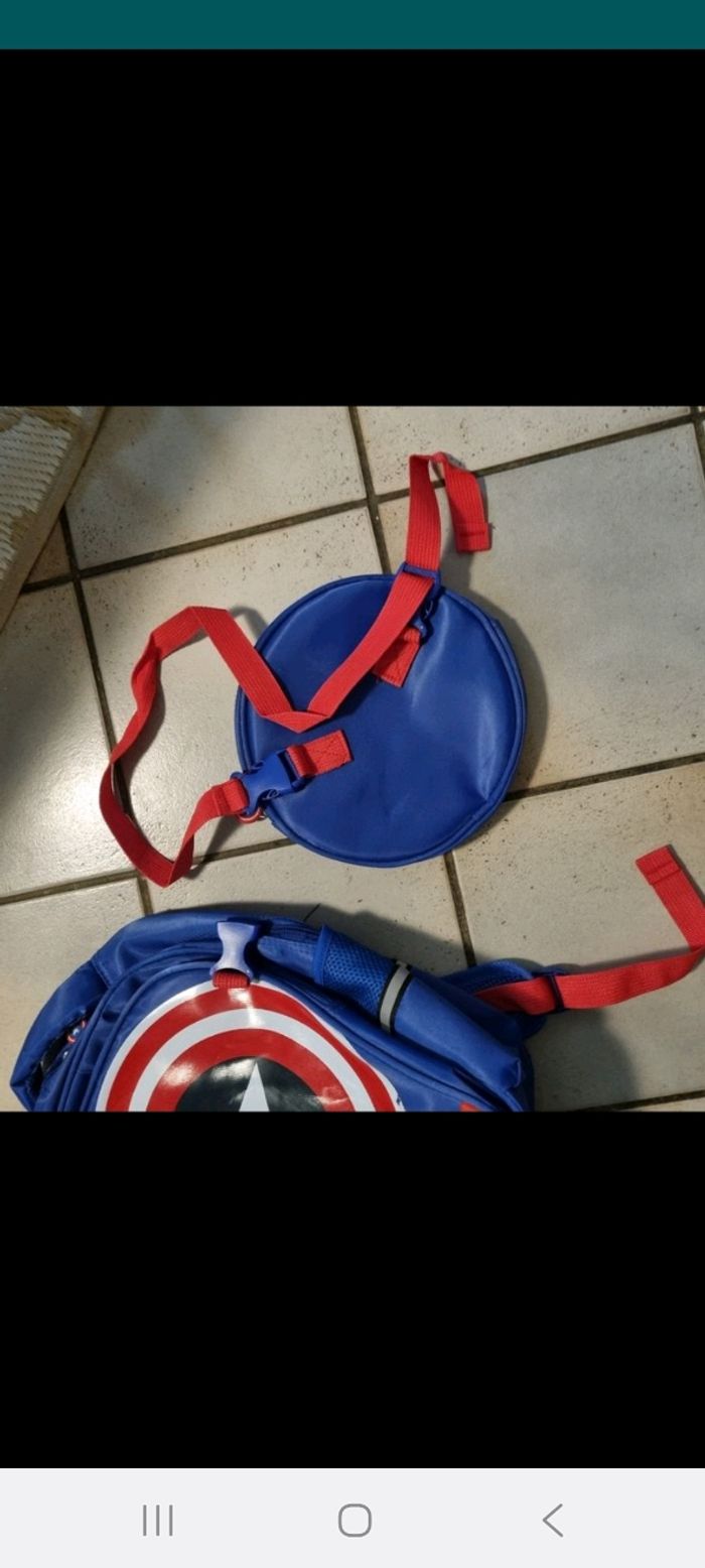 sac à dos AIRNESS Captain America- neuf - photo numéro 3