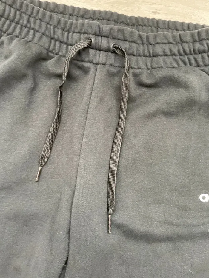 Cotton Adidas pants black white Womens L - photo numéro 5