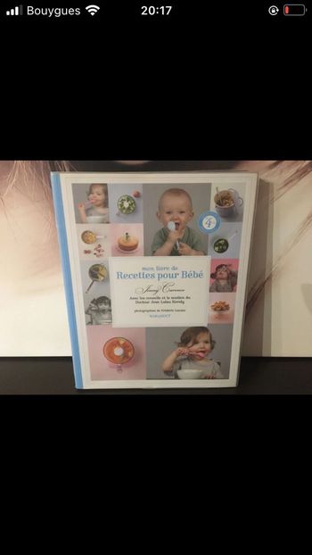 Livre de recettes pour bébé