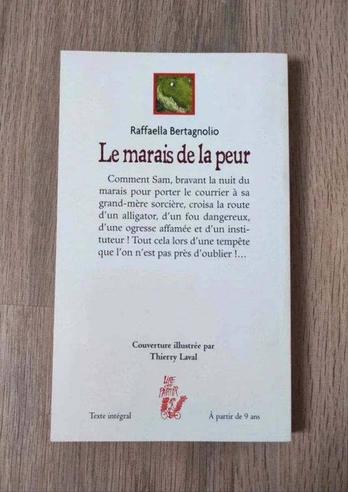 Livre Le marais de la peur - photo numéro 3