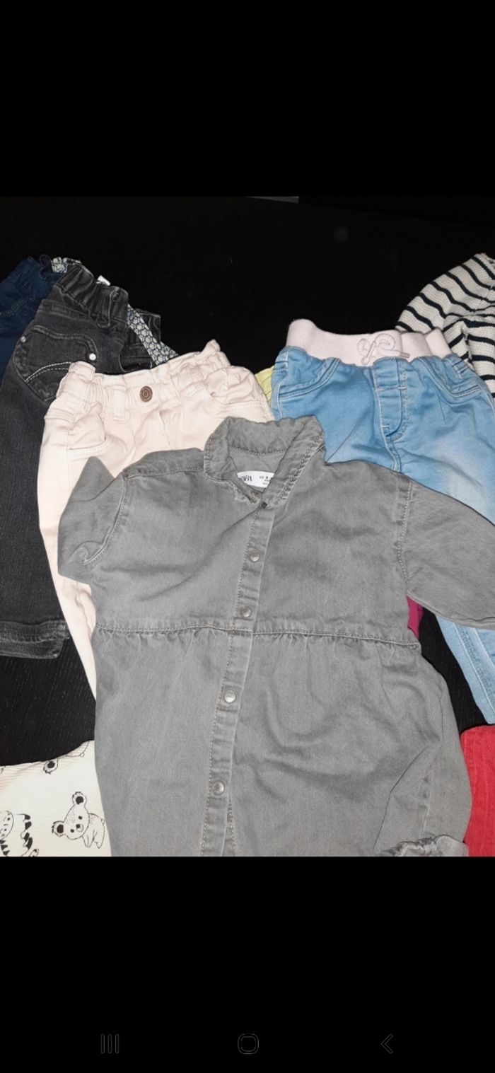 Lot vêtements fille 12mois - photo numéro 5