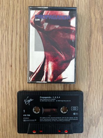 Cassette audio Propaganda 1234