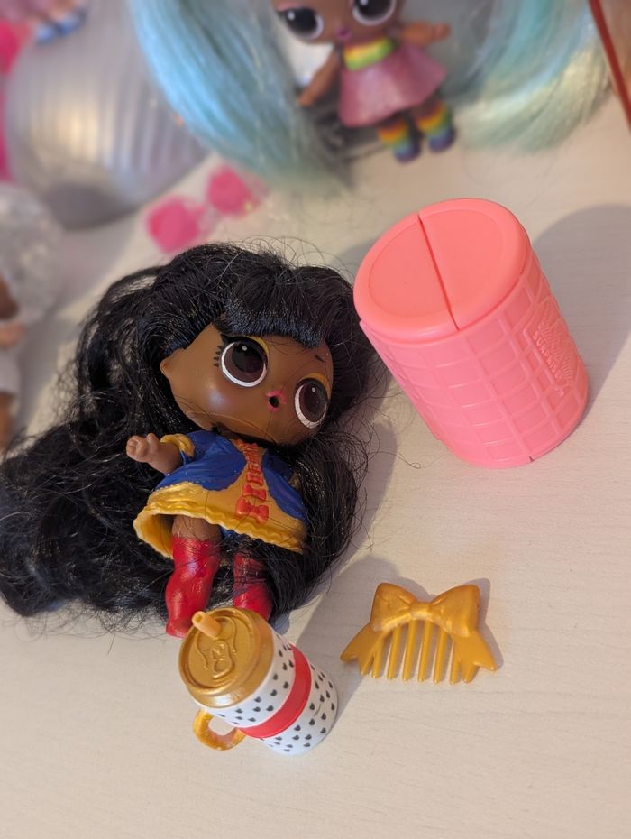 Lot de poupées lol surprise omg glitter, hairgoals, animaux et garçon - photo numéro 7