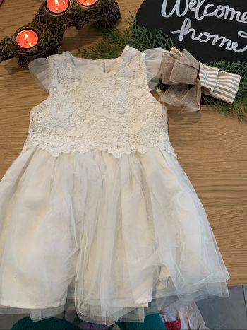 Robe de cérémonie 18 mois