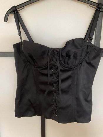 Bustier noir 123