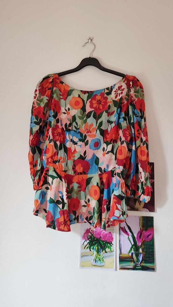 Blouse Zara taille S - photo numéro 2