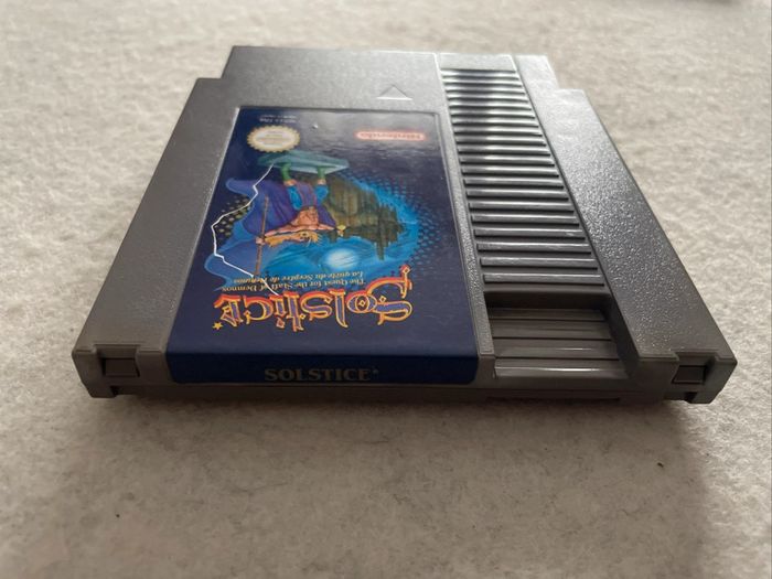 Solstice Jeu Nintendo NES FAH excellent état - photo numéro 3
